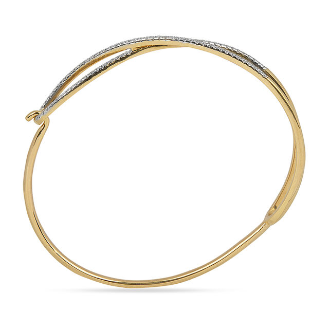 Twist Detail Top Lock Bangle 6
