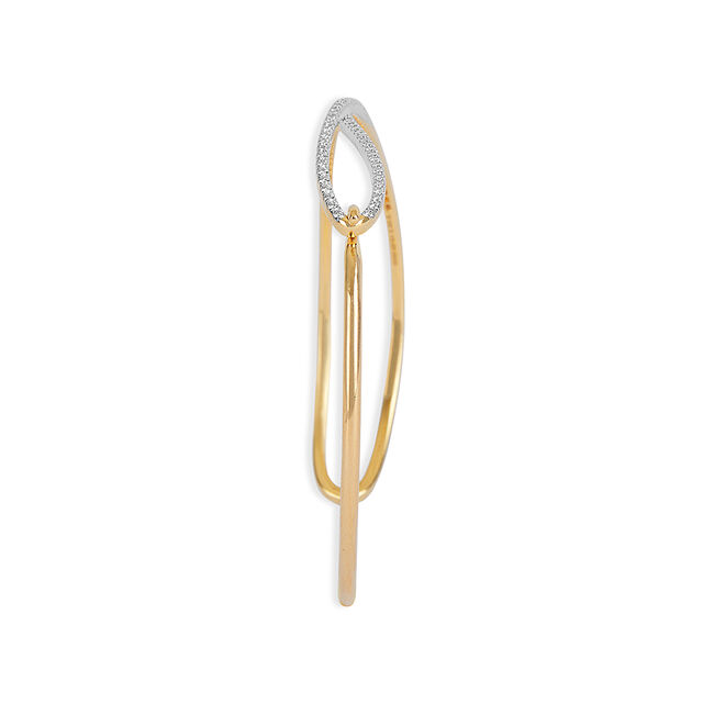 Twist Detail Top Lock Bangle 8