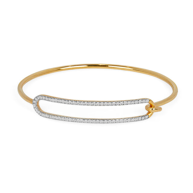 Tanishq 18KT Diamond Bangle for Women 