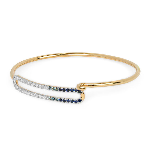 Tanishq 18KT Diamond Bangle for Women 3