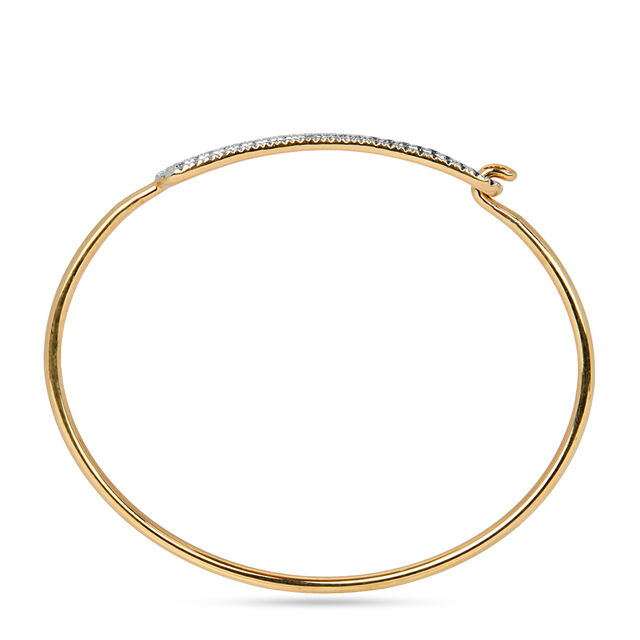 Tanishq 18KT Diamond Bangle for Women 4