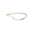 Ombre Sapphire Diamond Bangle 6