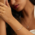 Ombre Sapphire Diamond Bangle 4