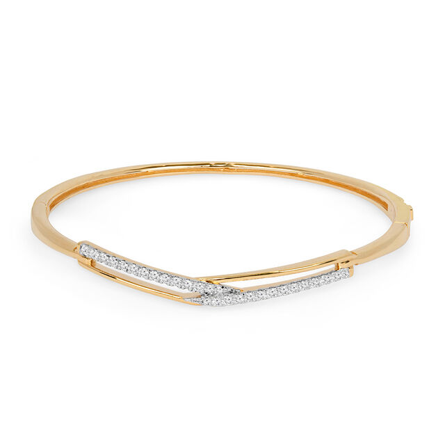 Tanishq 18KT Diamond Bangle for Women 