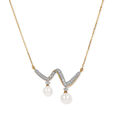 The Wavy Diamond Necklace 3