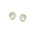 Swirling Pearl and Diamond Set 4