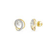 Swirling Pearl and Diamond Set 5