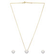 The Sparkling Halo Necklace Set 2