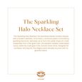 The Sparkling Halo Necklace Set 7