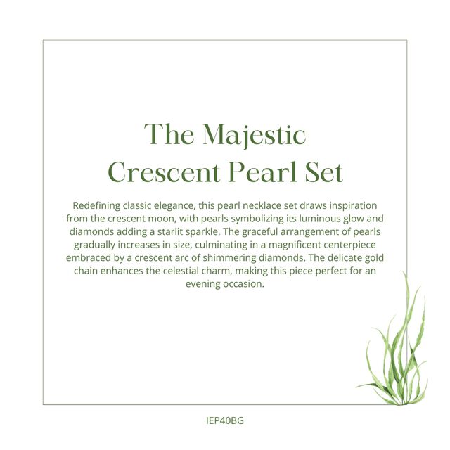 The Majestic Crescent Pearl Set 6