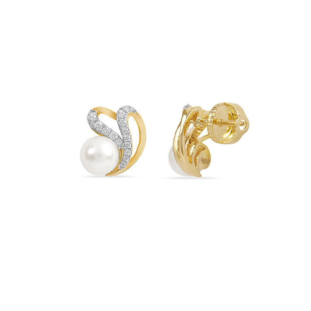 Lustrous Pearl Wave Pendant 3
