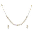 Pearl Cascade Choker-Bracelet Set 2
