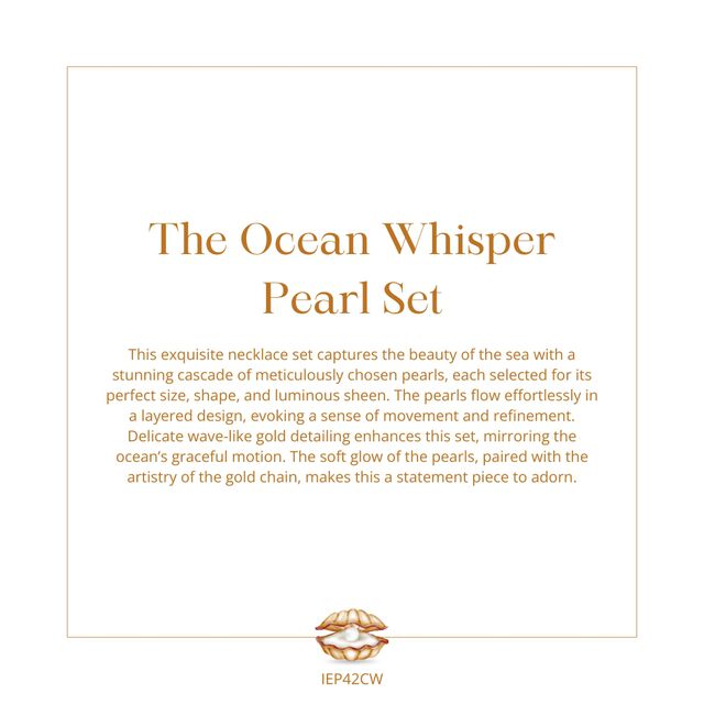The Ocean Whisper Pearl Set 6