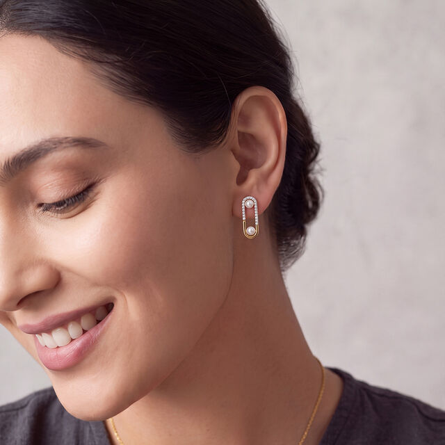 Diamond and Pearl Orbit Danglers 2
