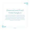 Diamond and Pearl Orbit Danglers 5