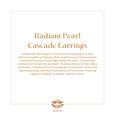 Radiant Pearl Cascade Earrings 5