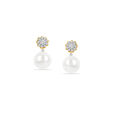 Twilight Blossom Diamond Earrings 