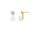 Twilight Blossom Diamond Earrings 3