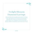 Twilight Blossom Diamond Earrings 5