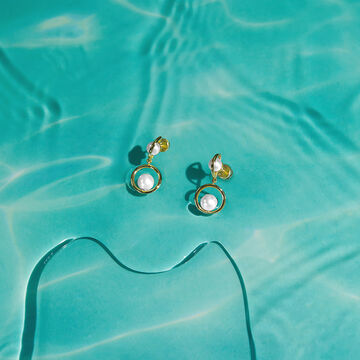 Pearl Whisper Drop Earrings