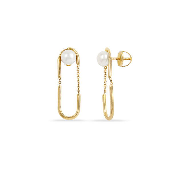 Moonlit Pearl Danglers 3