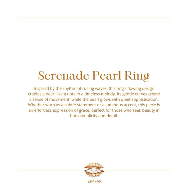 Serenade Pearl Ring 7