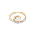 Pearl Serenity Gold Ring 2