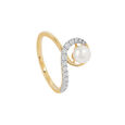 Pearl Serenity Gold Ring 4
