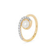 Pearl Serenity Gold Ring 6