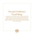 Ocean's Embrace Pearl Ring 8