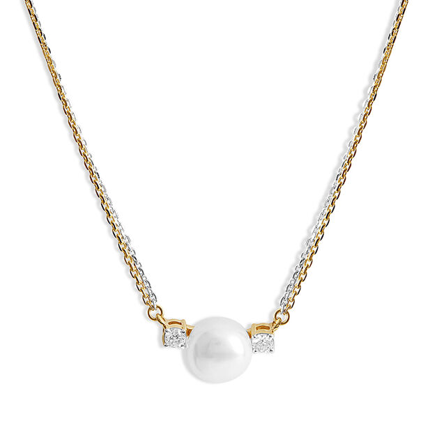 Minimal Balance Pearl Necklace 4
