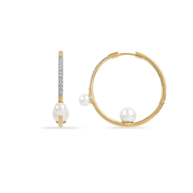Celestial Orbit Hoop Earrings 3
