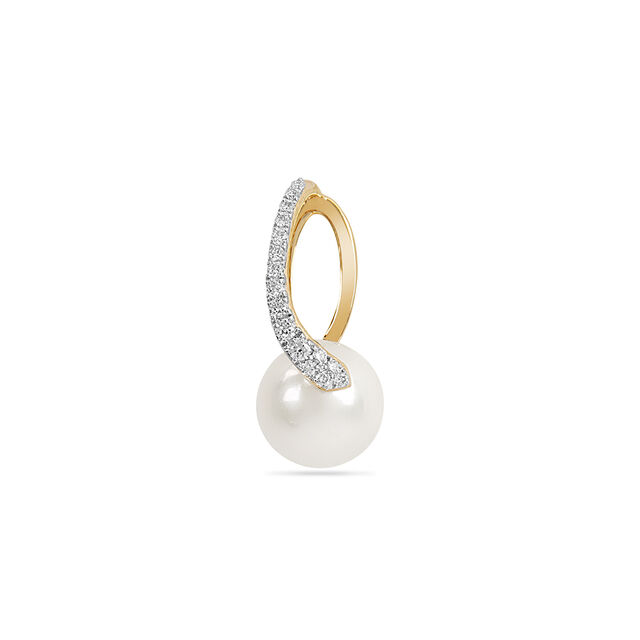Pearl in Waves Pendant 2