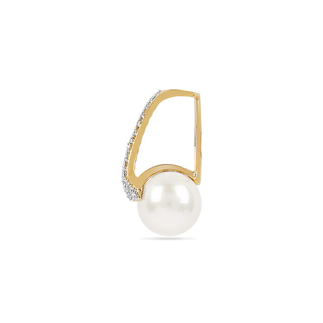 Pearl in Waves Pendant 7