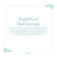 Regal Pearl Stud Earrings 5