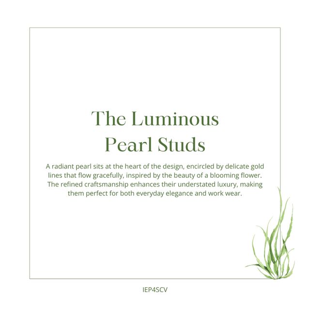 The Luminous Pearl Studs 5