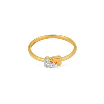 Alternating Heart Ring