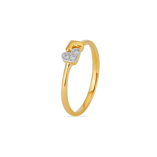 Alternating Heart Ring