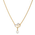 Interwined Diamond Hearts Pendant 2