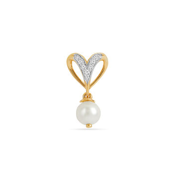 Playful Interwoven Love Pendant