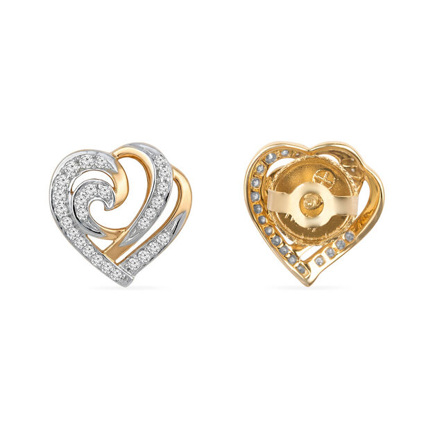 Tanishq 18KT Diamond Earrings for Women 3