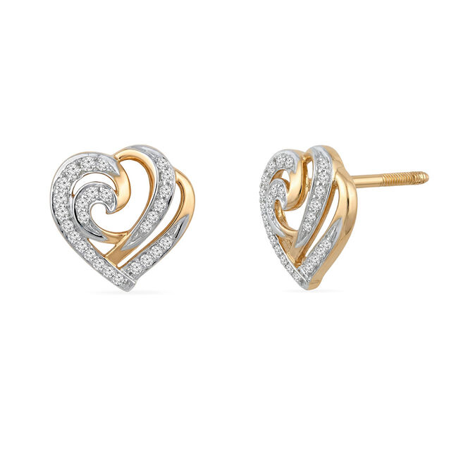 Tanishq 18KT Diamond Earrings for Women 4