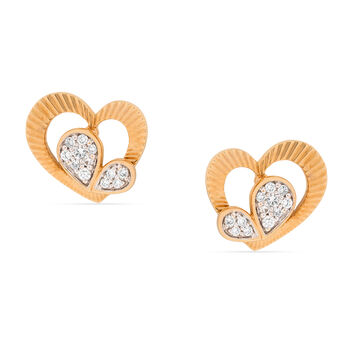 Tanishq 18KT Diamond Earrings for Women