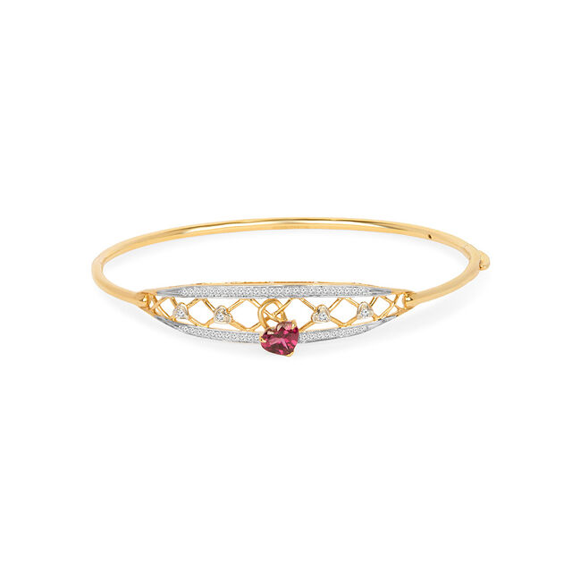Tanishq 18KT Diamond Bangle for Women 