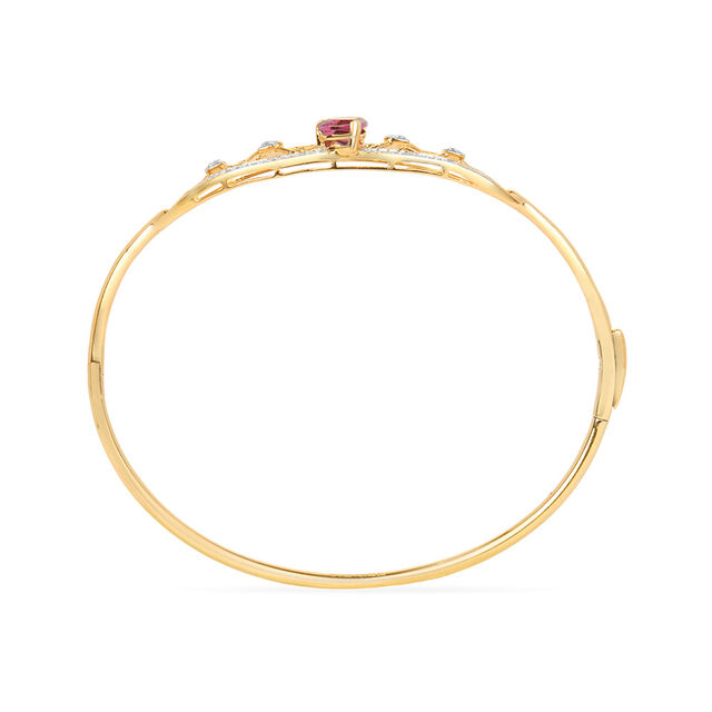 Tanishq 18KT Diamond Bangle for Women 3