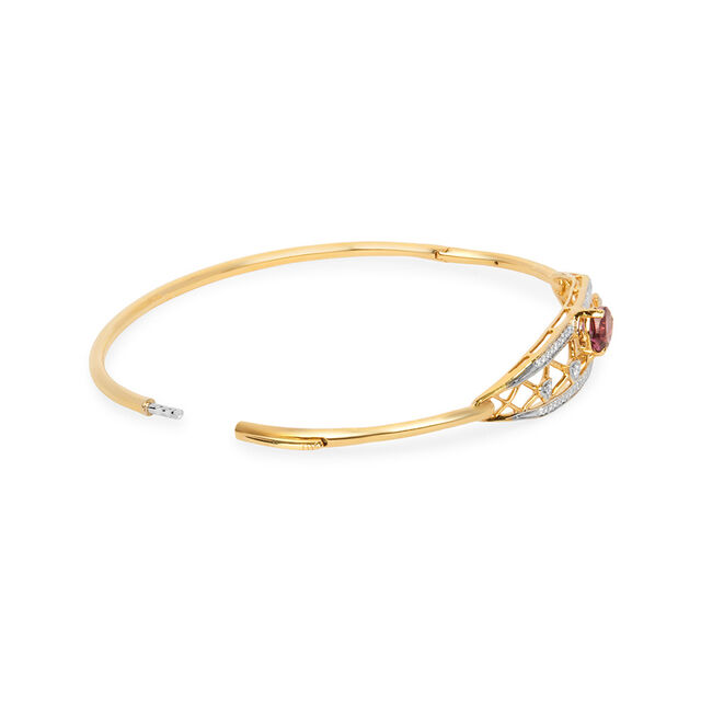 Tanishq 18KT Diamond Bangle for Women 4