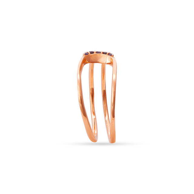Tanishq 18 Karat Gold Finger Ring for Women