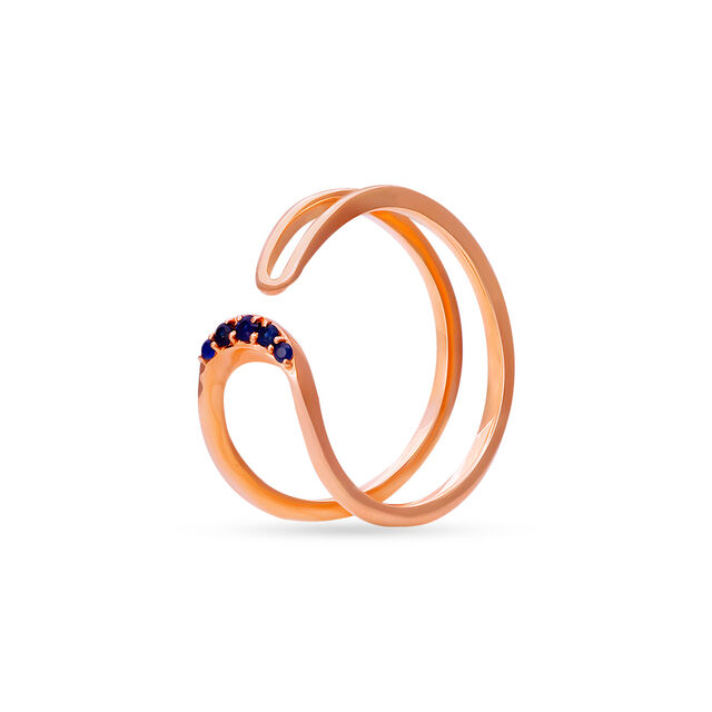 Tanishq 18 Karat Gold Finger Ring for Women