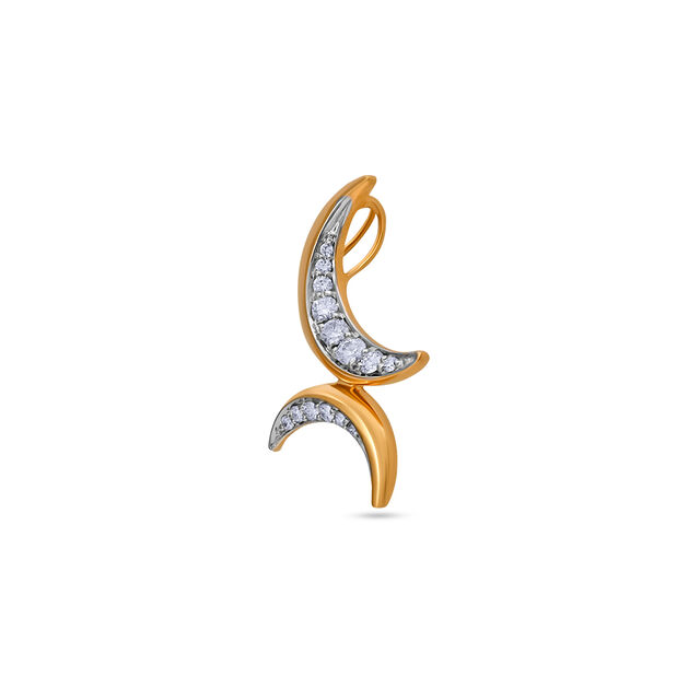 Tanishq 18 Karat Diamond Pendant for Women 3