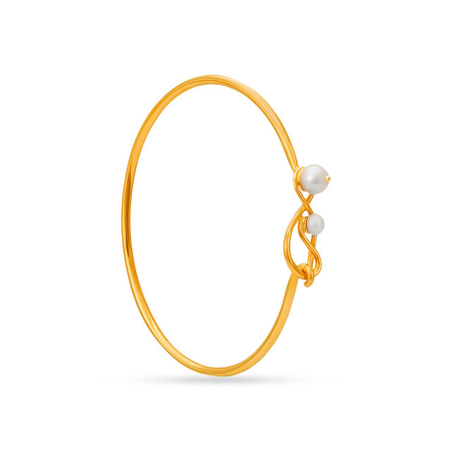 Tanishq 18 KT Gold Bangle for Women 5
